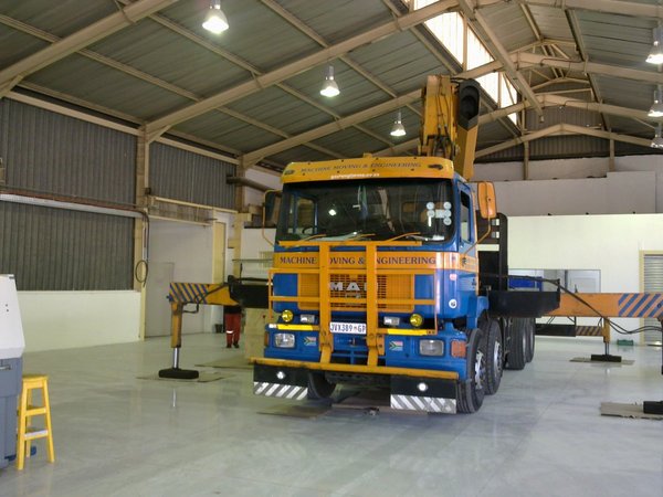 Ceradvance truck new factory move